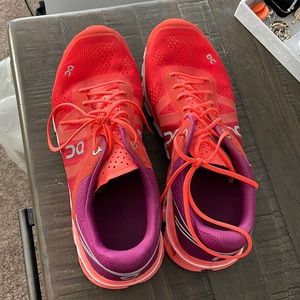 on running shoes